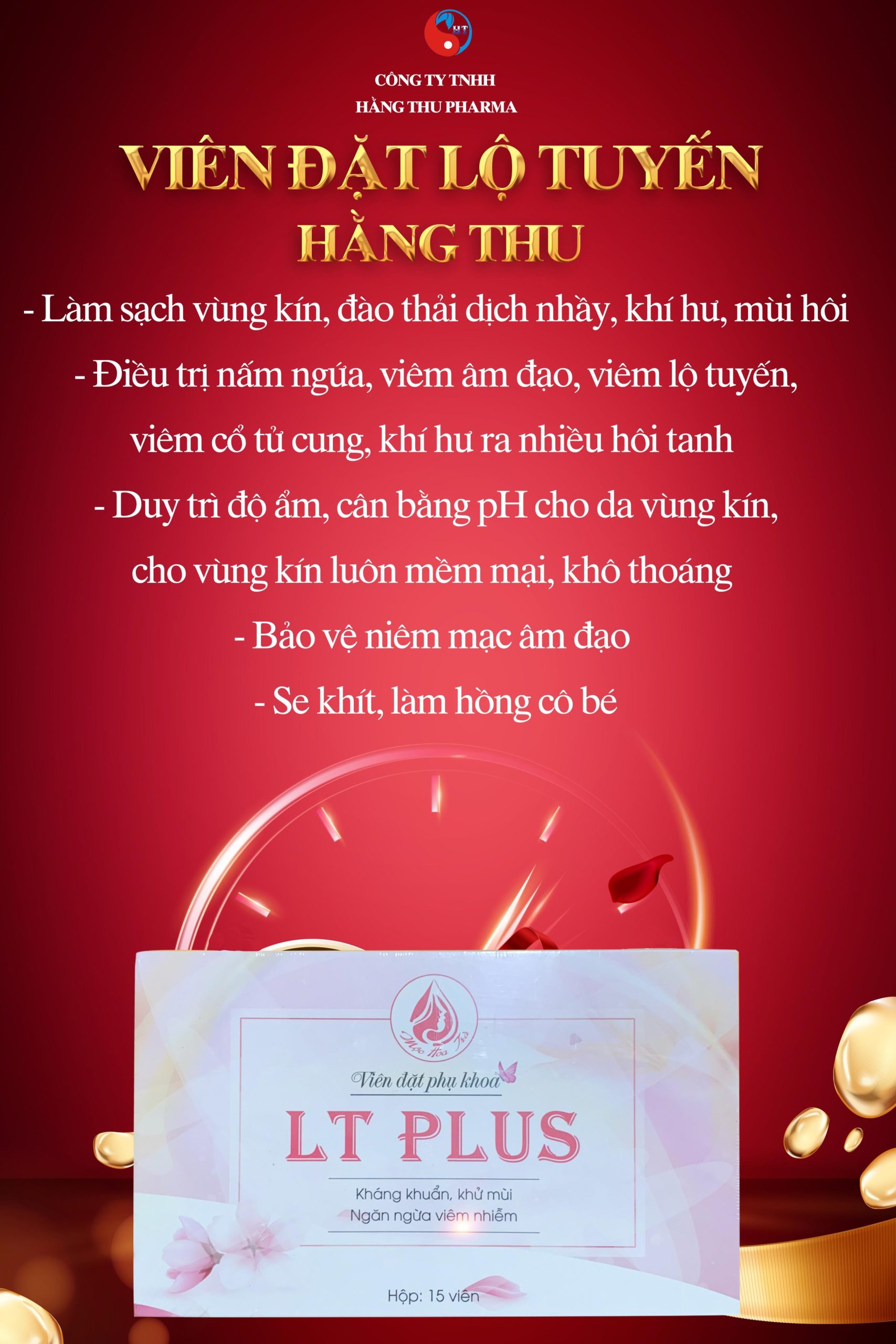 Viên đặt phụ khoa Viêm Lộ Tuyến Hằng Thu