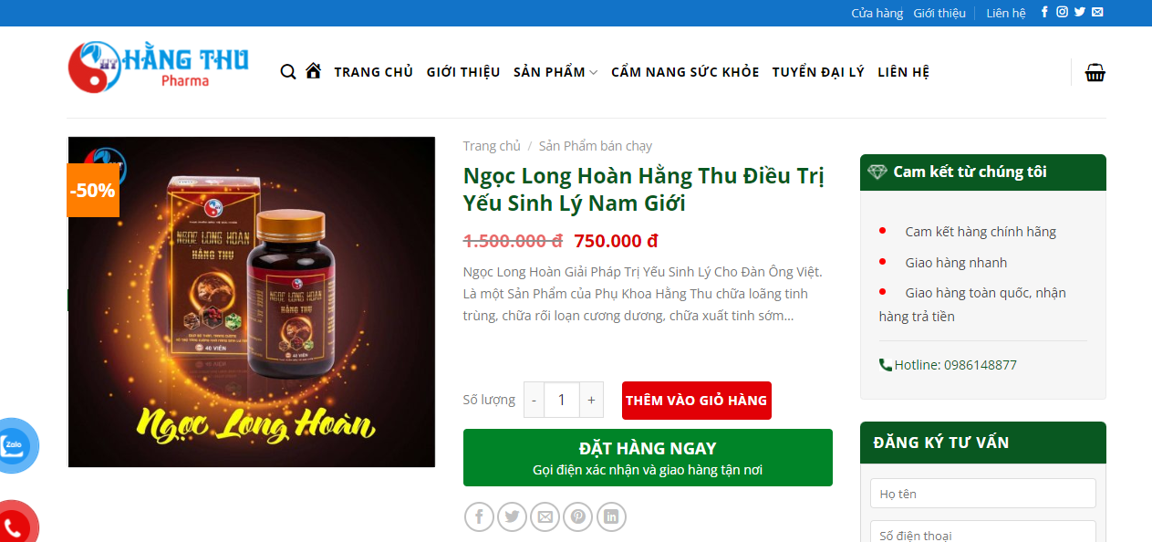 review Ngọc Long Hoàn Hằng Thu