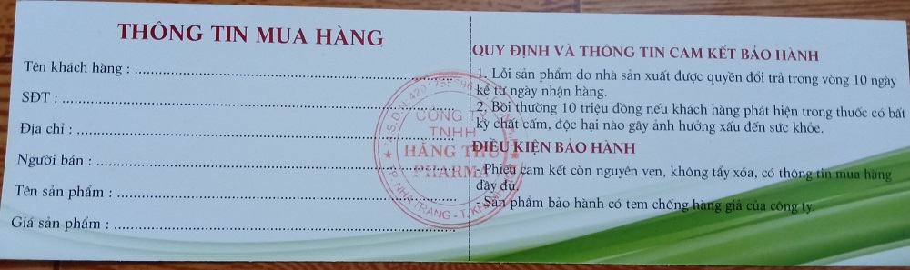 chứng nhận