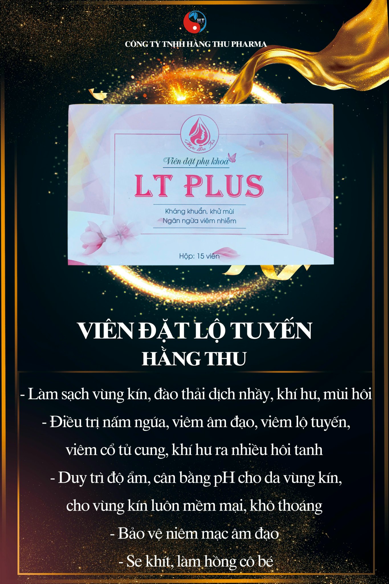 Viên đặt phụ khoa viêm lộ tuyến Hằng Thu