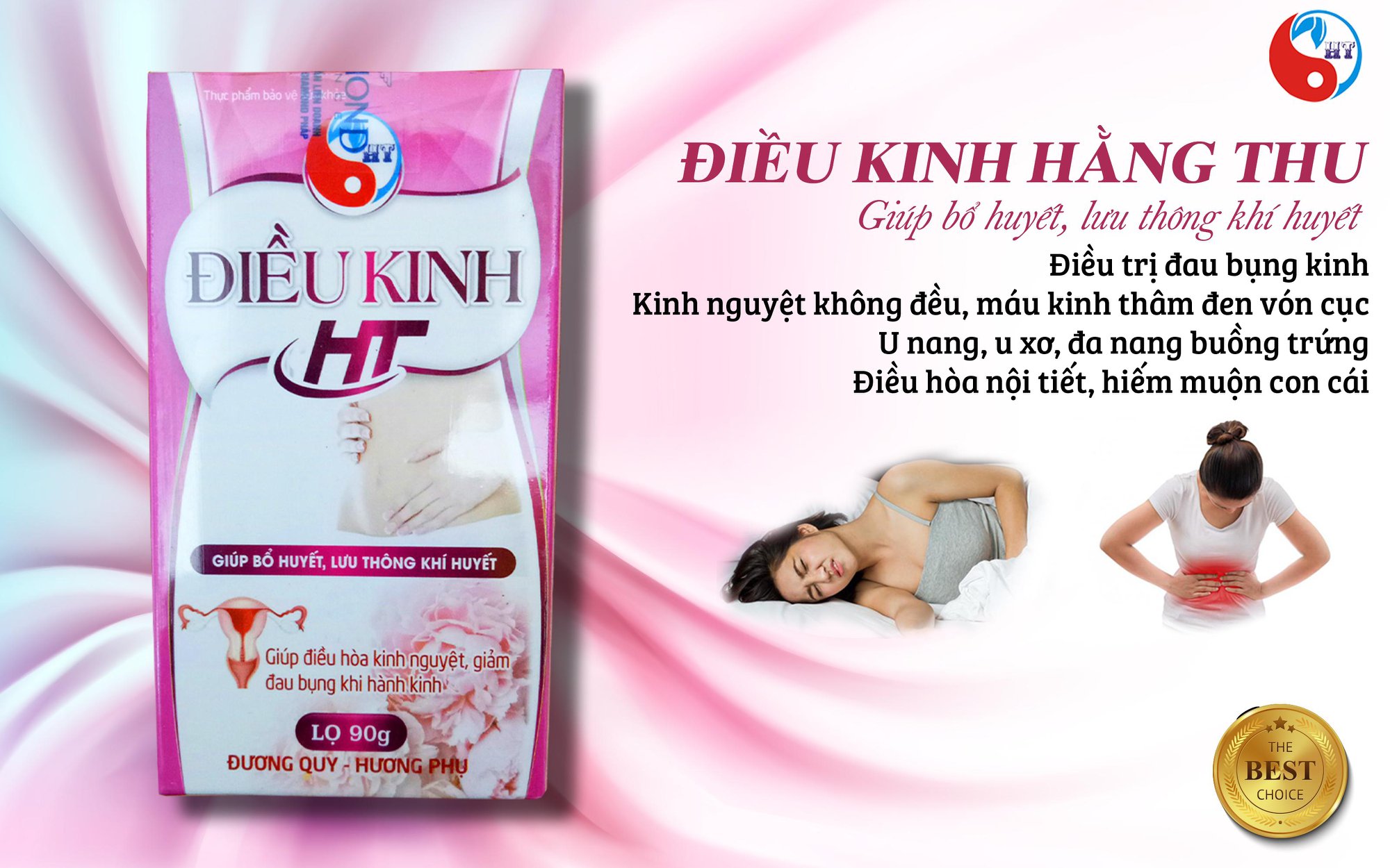 Điều Kinh Hằng Thu hỗ trợ điều trị u nang buồng trứng