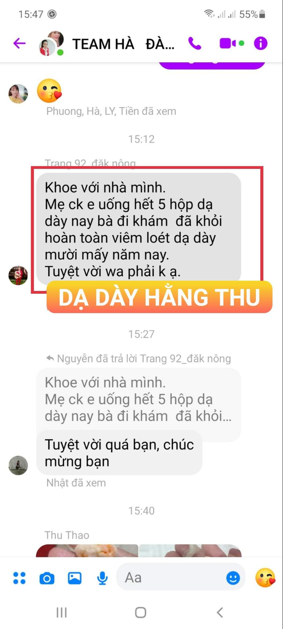 phản hồi